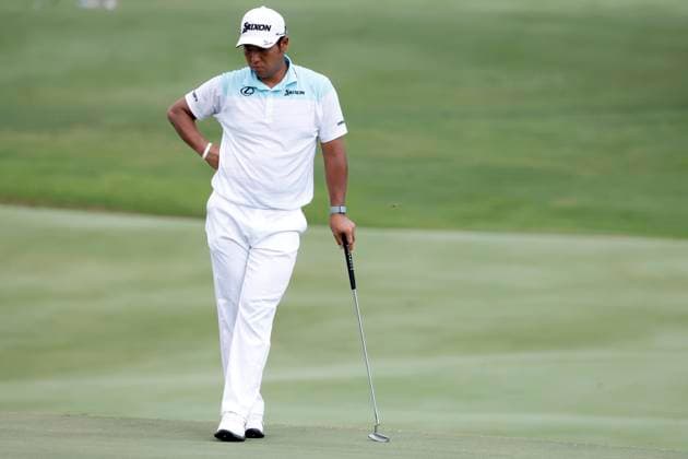 Sport Bilder des Tages MEMPHIS, TN - AUGUST 15: Hideki Matsuyama during the first round of the FedEx St. Jude Championship, August 15, 2024 at TPC Southwind in Memphis, Tennessee. (Photo by Matthew Maxey Icon Sportswire) GOLF: AUG 15 PGA, Golf Herren FedExCup Playoffs - FedEx St. Jude Championship EDITORIAL USE ONLY Icon24081560