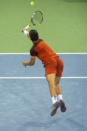 August 15, 2024, Mason, Oh, USA: 2024 Cincinnati Open Tennis, 2024 08 15 - Carlos Alcaraz hits a ball against opponent Gael Montfils. ZUMAPress Mason USA - ZUMAn24_ 20240815_zaf_n24_174 Copyright: xWallyxNellx