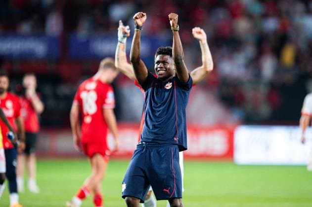 13 08 2024 Football, 2024 2025, Champions League Qualification, 3 Round, FC Twente Enschede RB Salzburg Karim Konate Salzburg