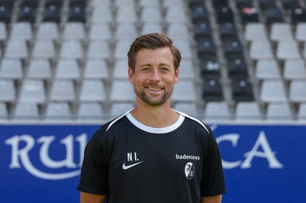 Nico Schneck SC Freiburg, Co Trainer Media Day in the 2024 2025 season with SC Freiburg Women Copyright: xArnexAmbergx