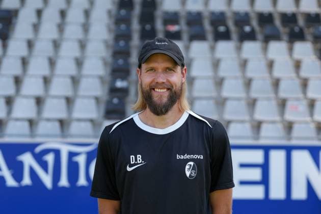 Dominik Bergdorf SC Freiburg, Goalkeeper Coach Media Day in the 2024 2025 season with SC Freiburg Women Copyright: xArnexAmbergx