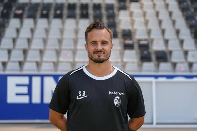 Sandrino Braun Schumacher SC Freiburg, liaison coach Media Day in the 2024 2025 season with SC Freiburg Women Copyright: xArnexAmbergx