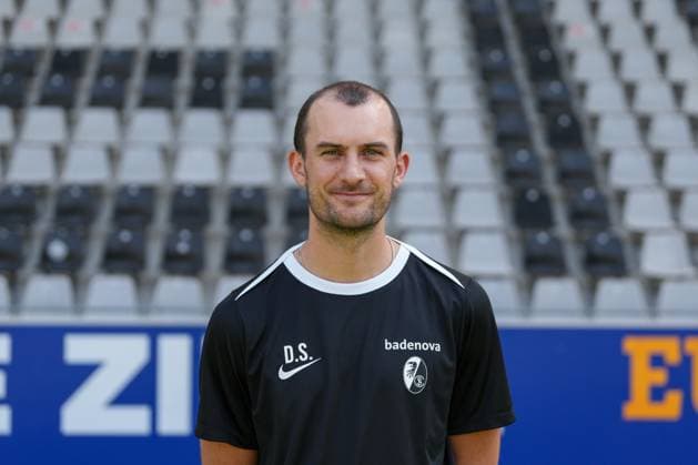Daniel Streif SC Freiburg, Data Analyst Media Day in the 2024 2025 season with SC Freiburg Women Copyright: xArnexAmbergx