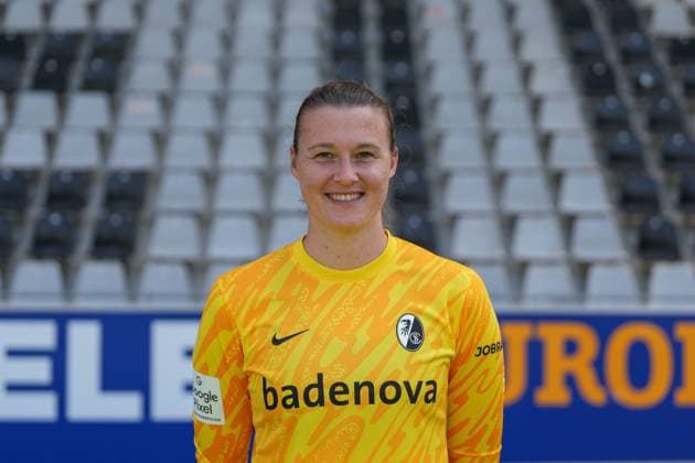 Lena Nuding SC Freiburg, 01 Media Day in the 2024 2025 season at SC Freiburg Frauen Copyright: xArnexAmbergx