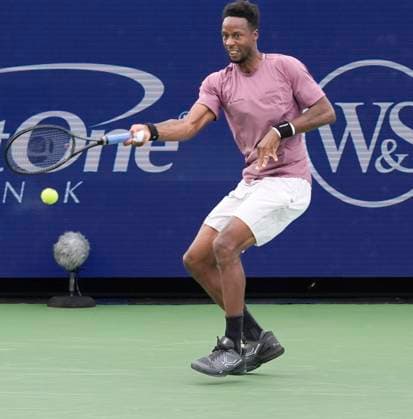 August 16, 2024: Gael Monfils (FRA) loses to Holger Rune (DEN) 6-3, 7-6at the Cincinnati Open being played at Lindner Family Tennis Center in Mason, Ohio, {USA} Ã‚ Tennisclix Cal Media Mason USA - ZUMAc04_ 20240816_zma_c04_070 Copyright: xLesliexBillmanx