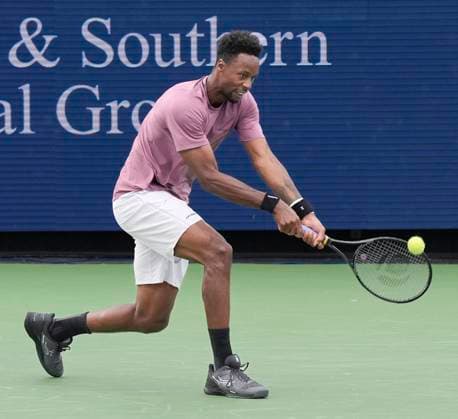 August 16, 2024: Gael Monfils (FRA) loses to Holger Rune (DEN) 6-3, 7-6at the Cincinnati Open being played at Lindner Family Tennis Center in Mason, Ohio, {USA} Ã‚ Tennisclix Cal Media Mason USA - ZUMAc04_ 20240816_zma_c04_078 Copyright: xLesliexBillmanx