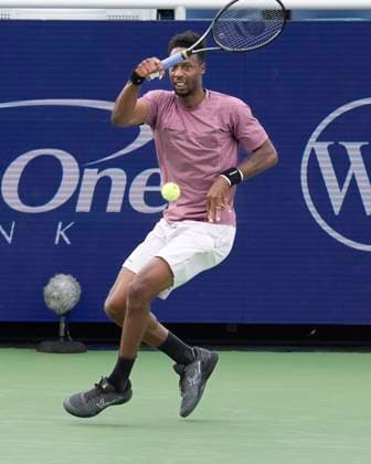 August 16, 2024: Gael Monfils (FRA) loses to Holger Rune (DEN) 6-3, 7-6at the Cincinnati Open being played at Lindner Family Tennis Center in Mason, Ohio, {USA} Ã‚ Tennisclix Cal Media Mason USA - ZUMAc04_ 20240816_zma_c04_075 Copyright: xLesliexBillmanx