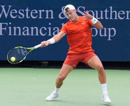 August 16, 2024: Holger Rune (DEN) defeated Gael Monfils (FRA) 6-3, 7-6, at the Cincinnati Open being played at Lindner Family Tennis Center in Mason, Ohio. Ã‚ Tennisclix CSM Mason USA - ZUMAc04_ 20240816_zma_c04_076 Copyright: xLesliexBillmanx