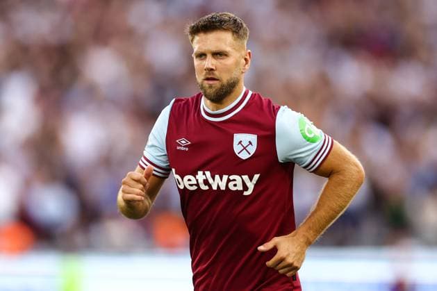 West Ham United gegen Aston Villa 17. August 2024, London Premier League Fußball West Ham United gegen Aston Villa Niclas Fullkrug von West Ham United Foto Jacques Feeney Abseits London UK  Copyright: xJacquesxFeeneyx xOffsidexOffside