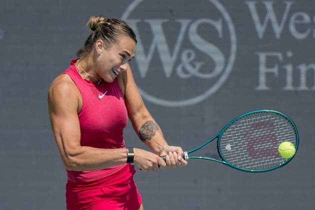 Tennis, WTA tournament in Cincinnati