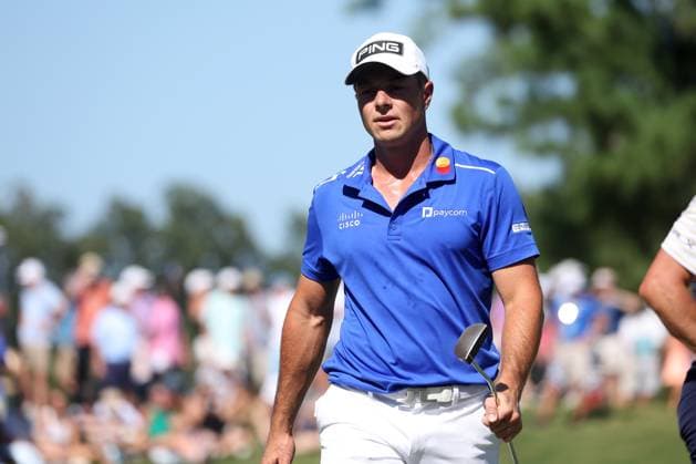 MEMPHIS, TN - AUGUST 17: Viktor Hovland (NOR) during the third round of the 2024 FedEx St. Jude Championship on August 17, 2024 at TPC Southwind in Memphis, Tennessee. (Photo by Michael Wade Icon Sportswire) GOLF: AUG 17 PGA, Golf Herren FedExCup Playoffs - FedEx St. Jude Championship EDITORIAL USE ONLY Icon08172488