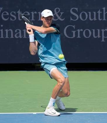 August 17, 2024: Jannik Sinner (ITA) defeated Andrey Rublev (RUS) 4-6, 7-5, 6-4, at the Cincinnati Open being played at Lindner Family Tennis Center in Mason, Ohio. Ã‚ Tennisclix CSM Mason USA - ZUMAc04_ 20240817_zma_c04_256 Copyright: xLesliexBillmanx