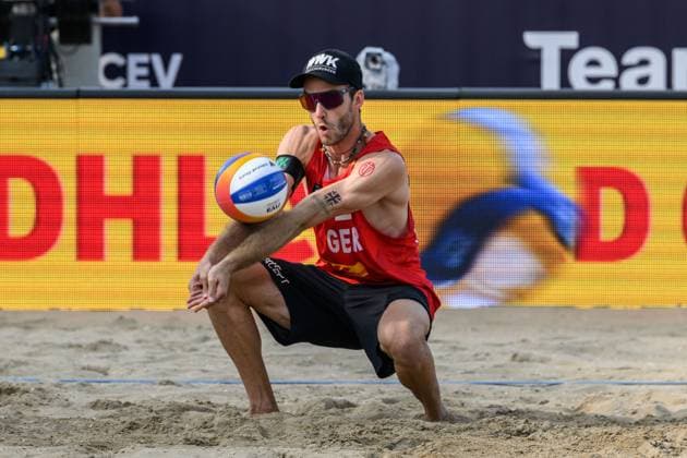 European Championships Beach Volleyball, 18 08 2024, The Hague European Championships Beach Volleyball, The Hague on 18 08 2024 Copyright: xBEAUTIFULxSPORTS PeterxWeberx