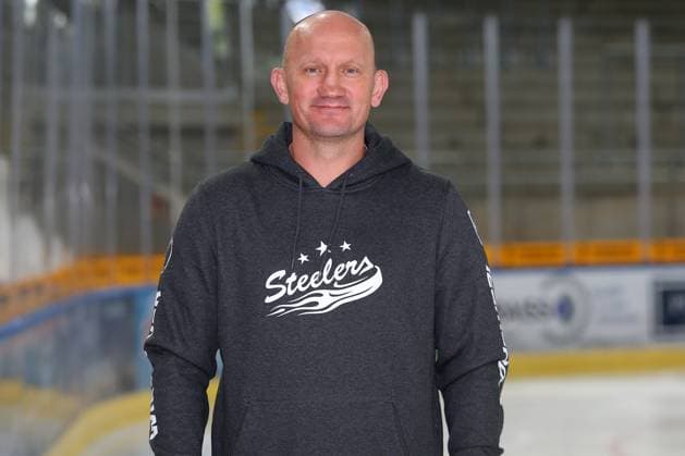 BAU 17 08 2023, Germany, Bietigheim, Ice Hockey, SC Steelers Bietigheim, Co Coach Boris Blank