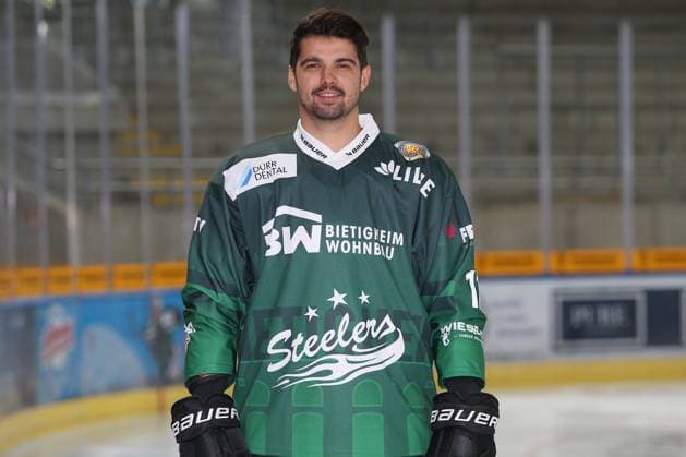 BAU 17 08 2023, Germany, Bietigheim, ice hockey, SC Steelers Bietigheim, Marek Racuk