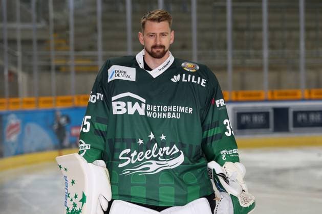 BAU 17 08 2023, Germany, Bietigheim, ice hockey, SC Steelers Bietigheim, Olafr Schmidt