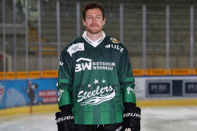 BAU 17 08 2023, Germany, Bietigheim, ice hockey, SC Steelers Bietigheim, Jesse Roach
