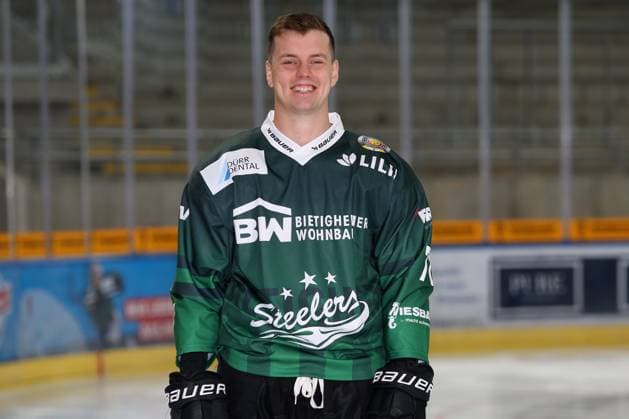 BAU 17 08 2023, Germany, Bietigheim, ice hockey, SC Steelers Bietigheim, Bastian Eckl