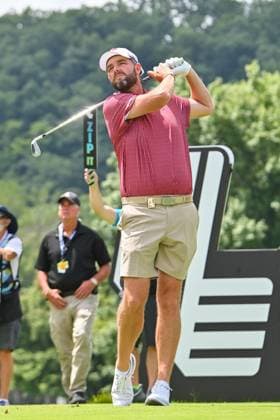 WHITE SULPHUR SPRINGS, WV - AUGUST 18: during the final round of LIV Golf Greenbrier tournament at The Greenbrier Resort on August 18, 2024, in White Sulphur Springs, WV.(Photo by Brian Bishop Icon Sportswire) GOLF: AUG 18 LIV Golf League Greenbrier EDITORIAL USE ONLY Icon240818008