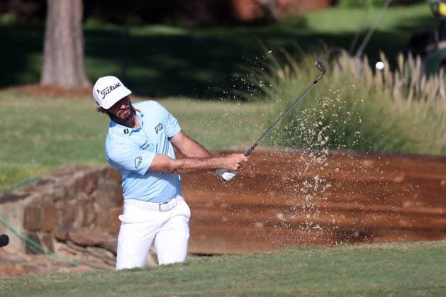 MEMPHIS, TN - AUGUST 18: Max Homa (USA) during the final round of the 2024 FedEx St. Jude Championship on August 18, 2024 at TPC Southwind in Memphis, Tennessee. (Photo by Michael Wade Icon Sportswire) GOLF: AUG 18 PGA, Golf Herren FedExCup Playoffs - FedEx St. Jude Championship EDITORIAL USE ONLY Icon08182406