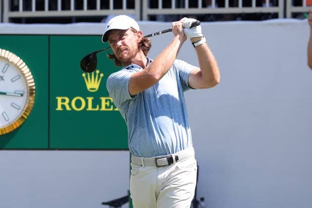 MEMPHIS, TN - AUGUST 18: Tommy Fleetwood (ENG) during the final round of the 2024 FedEx St. Jude Championship on August 18, 2024 at TPC Southwind in Memphis, Tennessee. (Photo by Michael Wade Icon Sportswire) GOLF: AUG 18 PGA, Golf Herren FedExCup Playoffs - FedEx St. Jude Championship EDITORIAL USE ONLY Icon08182419