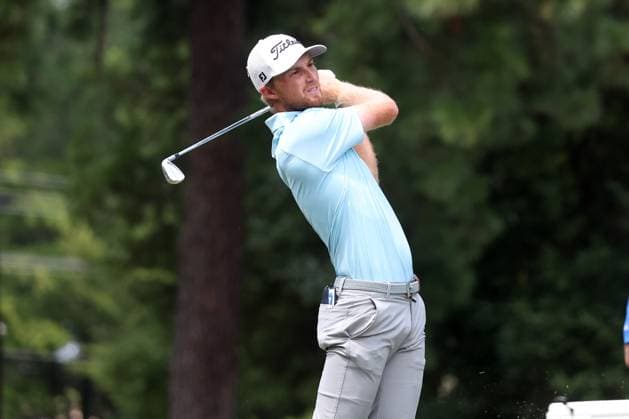 MEMPHIS, TN - AUGUST 18: Will Zalatoris (USA) during the final round of the 2024 FedEx St. Jude Championship on August 18, 2024 at TPC Southwind in Memphis, Tennessee. (Photo by Michael Wade Icon Sportswire) GOLF: AUG 18 PGA, Golf Herren FedExCup Playoffs - FedEx St. Jude Championship EDITORIAL USE ONLY Icon08182435