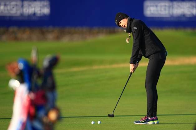 Golf, Women, LPGA, AIG Womens Open in St. Andrews, Training