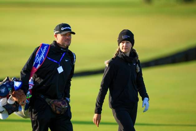 20th August 2024; Old Course at St Andrews, St Andrews, Fife, Scotland; AIG Womens Open Golf, Practice Day 2; Nelly Korda of the USA on the fairway of the second hole of the Old Course, St Andrews Links during a practice round at the AIG Women& x2019;s Open  ActionPlus12683374 DavidxYoung