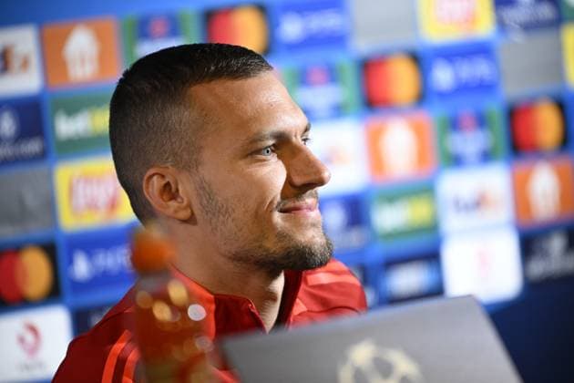 MALMÖ, SWEDEN 20240820 Sparta Pragues player Lukas Haraslin during the press conference before the Champions League qualifier against Malmö FF MALMÖ SWEDEN x50090x  Copyright: xJohanxNilsson TTx PRESSTRÄFF MED SPARTA PRAG INFÖR CHAMPIONS LEAGUE KVAL MOT MALMÖ FF