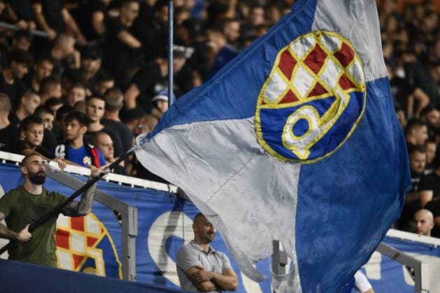GNK Dinamo Zagreb v Qarabag - UEFA Champions Qualifying Play-Off: First Leg ZAGREB, CROATIA - AUGUST 20: Dinamo suppporters cheer on the stands during the UEFA Champions Qualifying Play-Off First Leg match between GNK Dinamo Zagreb and Qarabag at Stadion Maksimir on August 20, 2024 in Zagreb, Croatia.  JosipxRegovic PIXSELL