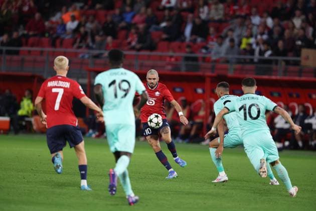 Football, CL-Quali, Lille OSC - Slavia Prague