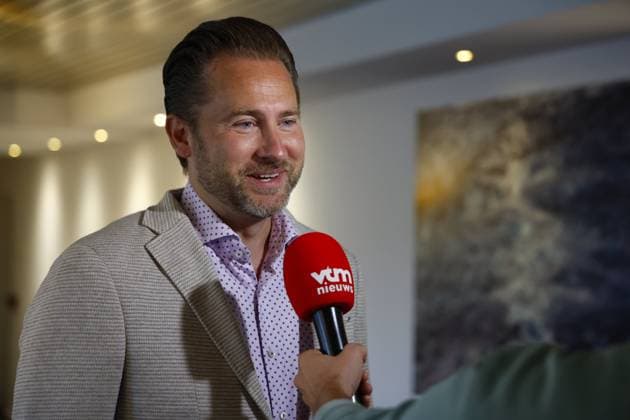 Dinamo Minsk v RSC Anderlecht - UEFA Europa League - media activities MEZOKOVESD, HUNGARY - AUGUST 21 : Fredberg Jesper CEO Sports of RSC Anderlecht prior to the UEFA Europa League Play-offs1st leg match between Dinamo Minsk and RSC Anderlecht on August 21, 2024 in Mezokovesd, Hungary, 21 08 2024 Mezokovesd Hungary  Copyright: xJanxDexMeuleneirx