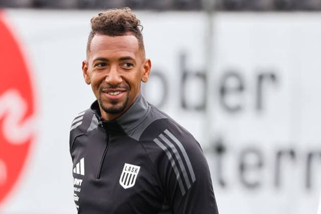 Sport Themen der Woche KW34 Sport Bilder des Tages SOCCER - UEFA EL, LASK vs Bukarest LINZ,AUSTRIA,21.AUG.24 - SOCCER - UEFA Europa League, qualification, Linzer ASK vs FCSB Bukarest, preview, training LASK. Image shows Jerome Boateng (LASK).  GEPAxpictures xMathiasxMandl
