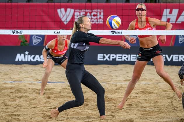 Beach Pro Tour Elite 16 Hamburg, 21 08 2024 Margareta Maggie Kozuch GER Beach Pro Tour Elite 16, Hamburg, Stadion Am Rothenbaum on 21 08 2024 Copyright: xBEAUTIFULxSPORTS PeterxWeberx