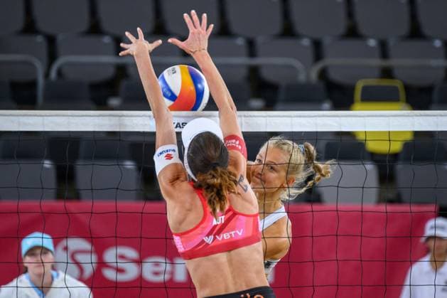 Beach Pro Tour Elite 16 Hamburg, 21 08 2024 Paula Schürholz GER Beach Pro Tour Elite 16, Hamburg, Stadion Am Rothenbaum on 21 08 2024 Copyright: xBEAUTIFULxSPORTS PeterxWeberx