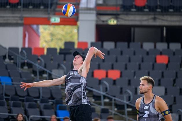 Beach Pro Tour Elite 16 Hamburg, 21 08 2024 Philipp Konstantin Huster Beach Pro Tour Elite 16, Hamburg, Stadion Am Rothenbaum on 21 08 2024 Copyright: xBEAUTIFULxSPORTS PeterxWeberx