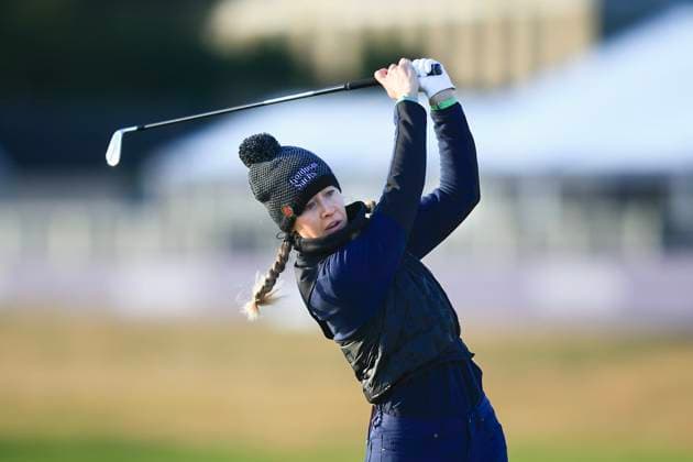 Golf, Women, LPGA, AIG Womens Open in St. Andrews, Training
