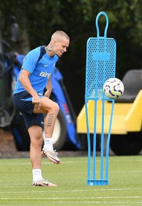 Chelsea Training Mykhailo Mudryk of Chelsea during a Training Session at Chelsea FC Cobham Training Ground, Cobham UK Newspapers OUT Copyright: xPaulxBlakex FIL-20531-0009