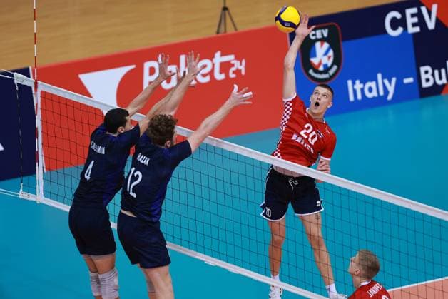 Volleyball, European Championship qualifier, Croatia - Israel