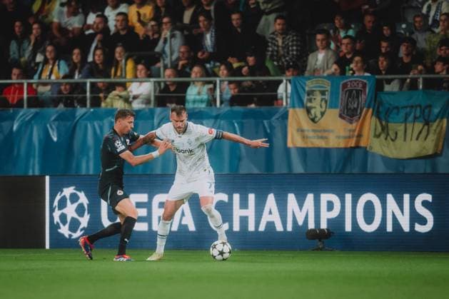 UEFA Champions League Play Off: Dynamo Kyiv - FC Salzburg LUBLIN, POLAND - AUGUST 21: Ignace van der Brempt of FC Salzburg performs during the UEFA Champions League play off first leg match Dynamo Kyiv vs FC Salzburg on August 21, 2024 in Lublin, Poland. Copyright: xAndreasxSchaadx-xFCxRedxBullxSalzburgx _AS16496LR