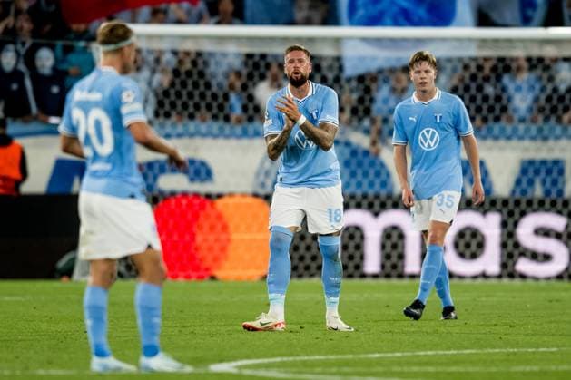 240821 Pontus Jansson of Malmö FF during the UEFA Champions League football match between Malmö FF and Sparta Prague on August 21, 2024 in Malmö Photo Christoffer Borg Mattisson BILDBYRAN COP 261 CO0456 fotboll football soccer fotball champions league malmö ff sparta prag bbeng play off  Copyright: CHRISTOFFERxBORGxMATTISSON BB240821CB044