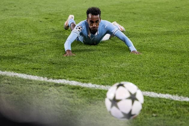240821 Taha Abdi Ali of Malmö FF during the UEFA Champions League football match between Malmö FF and Sparta Prague on August 21, 2024 in Malmö Photo Christoffer Borg Mattisson BILDBYRAN COP 261 CO0456 fotboll football soccer fotball champions league malmö ff sparta prag bbeng play off  Copyright: CHRISTOFFERxBORGxMATTISSON BB240821CB060