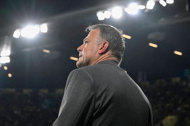 Coach Patrick Rahmen, YB, BSC Young Boys Galatasaray Istanbul, Playoff Champions League, Football, 21 08 2024