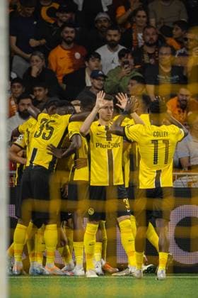 Bern, Switzerland, August 21st 2024: Goalscorer of the 1:0 Joel Monteiro (77 YB) during the UEFA Champions League football match between BSC Young Boys and Galatasaray at Stadion Wankdorf in Bern, Switzerland. Philipp Kresnik (Philipp Kresnik SPP) Copyright: xPhilippxKresnikx xSPPx spp-en-PhKrSp-_KRE0998
