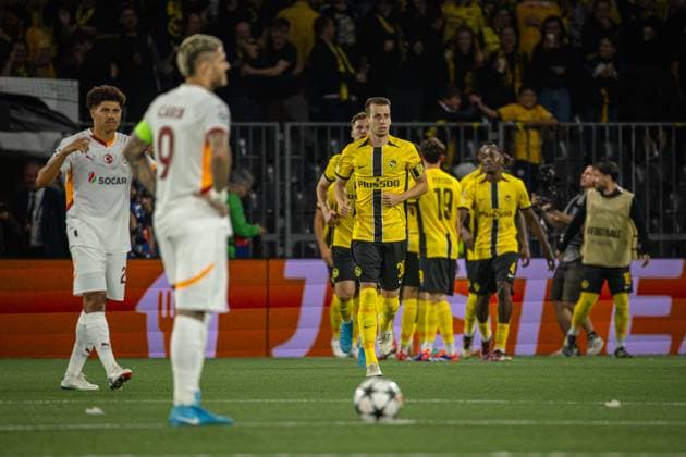 Bern, Switzerland, August 21st 2024: Sandro Lauper (30 YB) during the UEFA Champions League football match between BSC Young Boys and Galatasaray at Stadion Wankdorf in Bern, Switzerland. Philipp Kresnik (Philipp Kresnik SPP) Copyright: xPhilippxKresnikx xSPPx spp-en-PhKrSp-_KRE1320