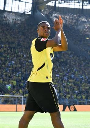 Youssoufa Moukoko Borussia Dortmund 10 08 2024, Football season 2024 2025, Season opening test match Borussia Dortmund Aston Villa 2 0 Dortmund Signal Iduna Park Nordrhein Westfalen Germany Team2