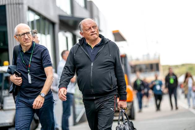 Zandvoort - 22-08-2024, Circuit Zandvoort, Frederic Vasseur at the Formula 1 Dutch Grand Prix 2024 Wednesday Formula 1 Netherlands Grand Prix 2024 Thursday  x26085118x Copyright: