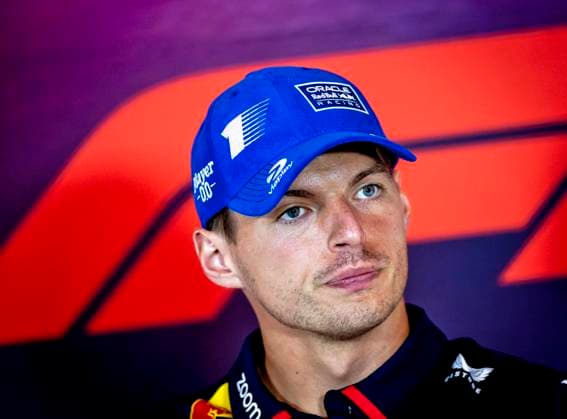 ZANDVOORT - Max Verstappen (Red Bull Racing) during the press conference, PK, Pressekonferenz at the Circuit of Zandvoort prior to the F1 Grand Prix of the Netherlands. ANP REMKO DE WAAL xVIxANPxSportx xxANPxIVx 506492074 originalFilename: 506492074.jpg