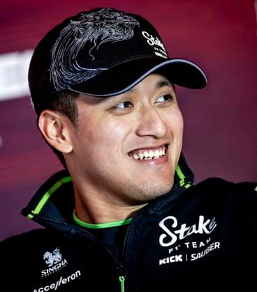 ZANDVOORT - Zhou Guanyu (Kick Sauber) during the press conference, PK, Pressekonferenz at the Circuit of Zandvoort prior to the F1 Grand Prix of the Netherlands. ANP REMKO DE WAAL xVIxANPxSportx xxANPxIVx 506492405 originalFilename: 506492405.jpg