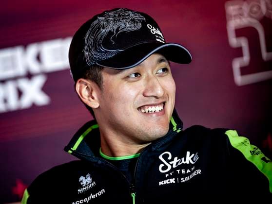 ZANDVOORT - Zhou Guanyu (Kick Sauber) during the press conference, PK, Pressekonferenz at the Circuit of Zandvoort prior to the F1 Grand Prix of the Netherlands. ANP REMKO DE WAAL xVIxANPxSportx xxANPxIVx 506492411 originalFilename: 506492411.jpg